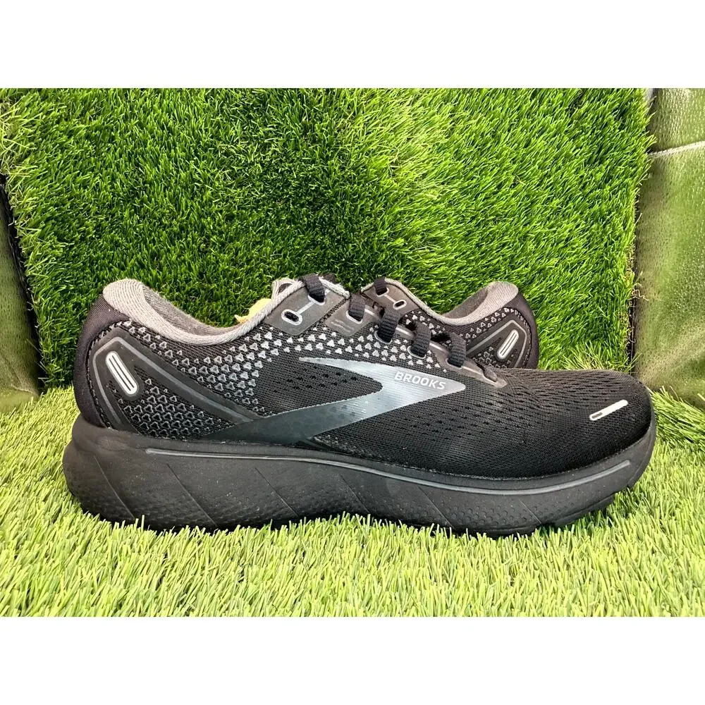 Brooks Ghost 14 1203561D020 Athletic Shoes Women's 10.5D Black Mesh Road Running
